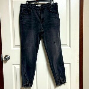 Kancan Women’s Jeans Black Size 15/31